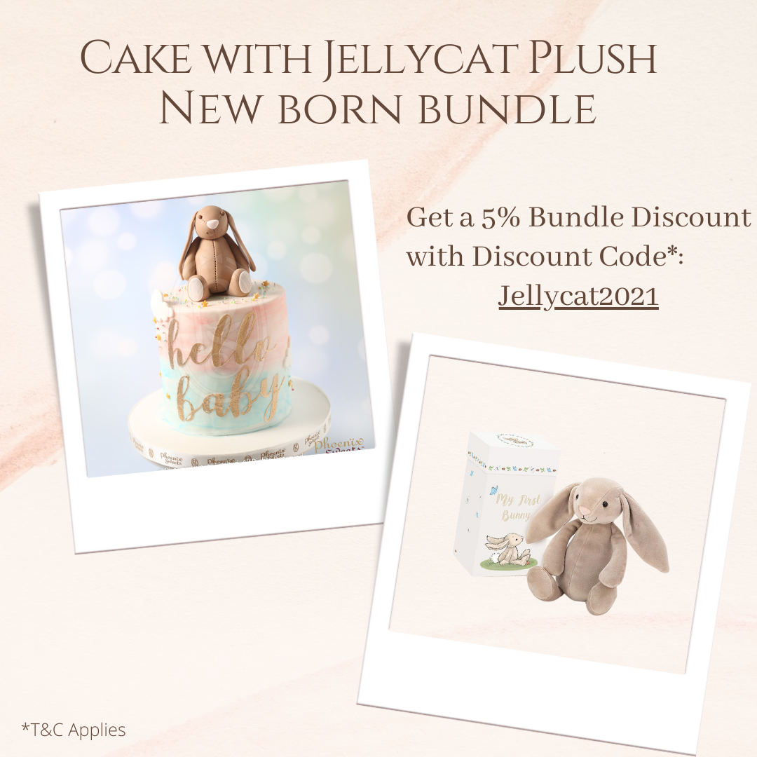 【Phoenix Sweets x Jellycat New Born Bundle】⠀