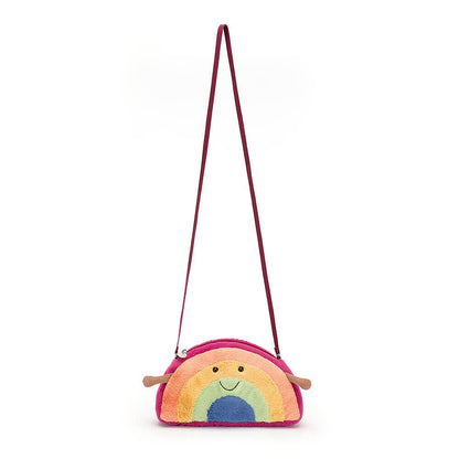 Jellycat Soft Toy - Amuseable Rainbow Bag (13cm tall)