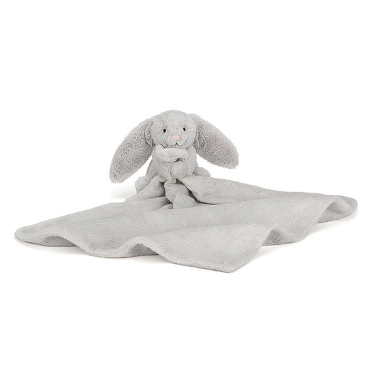 Jellycat Soft Toy - Bashful Silver Bunny Soother