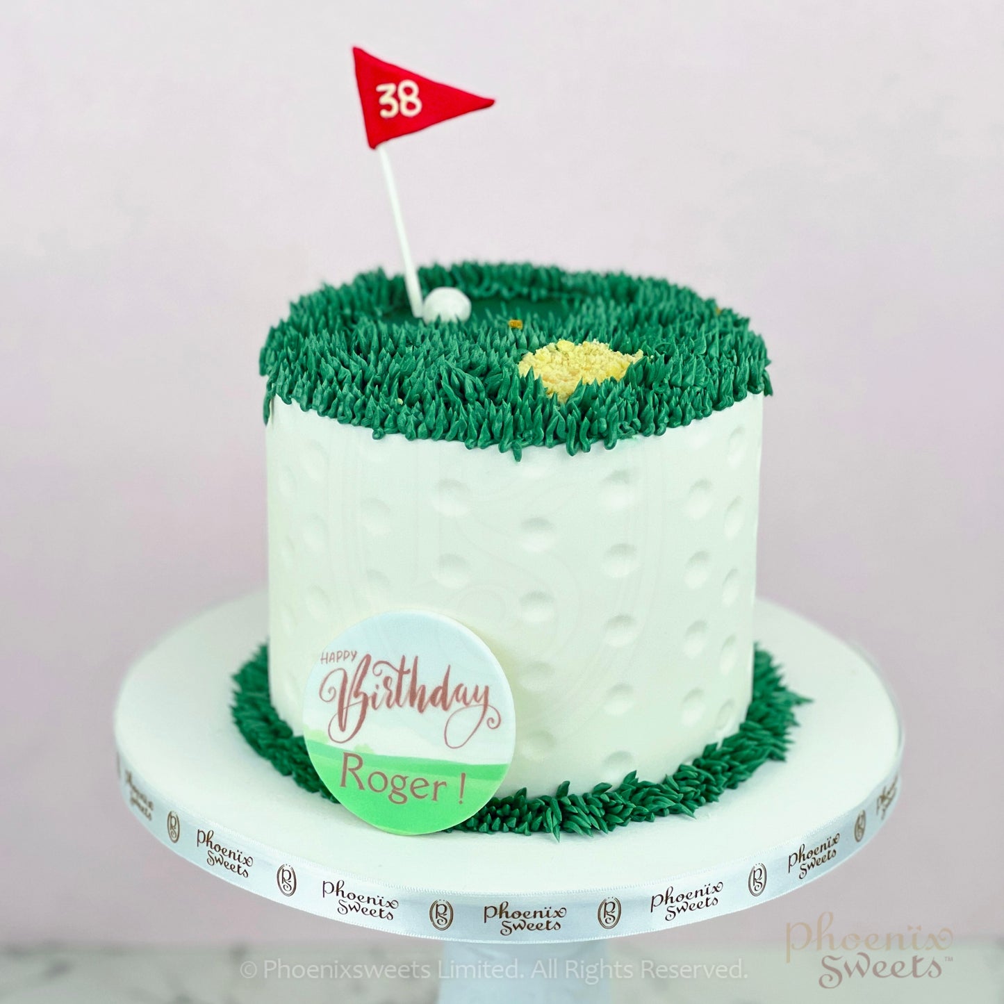 翻糖蛋糕 - Golf Lover Cake