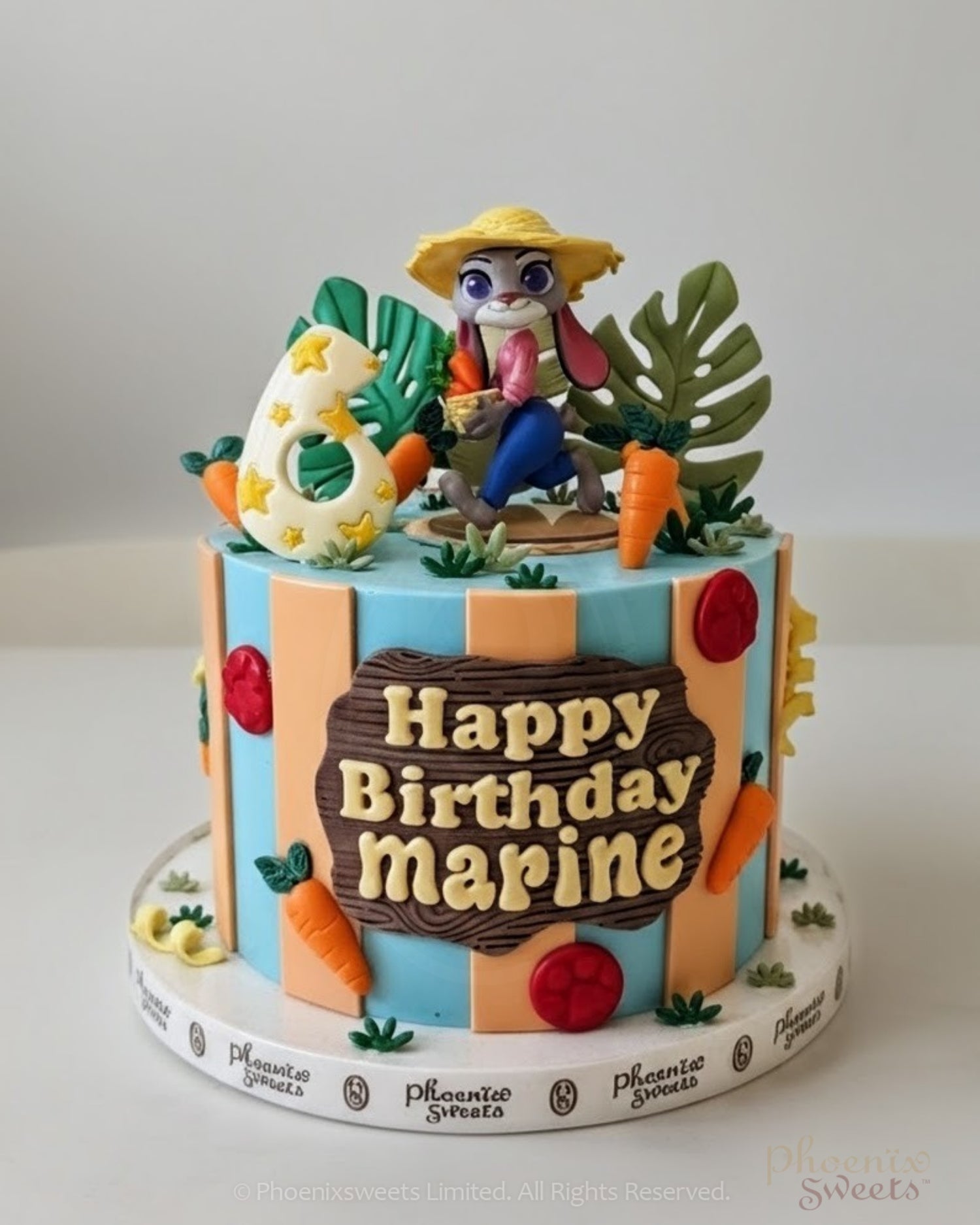 Butter Cream Cake - Character Theme Cake - Zootopia