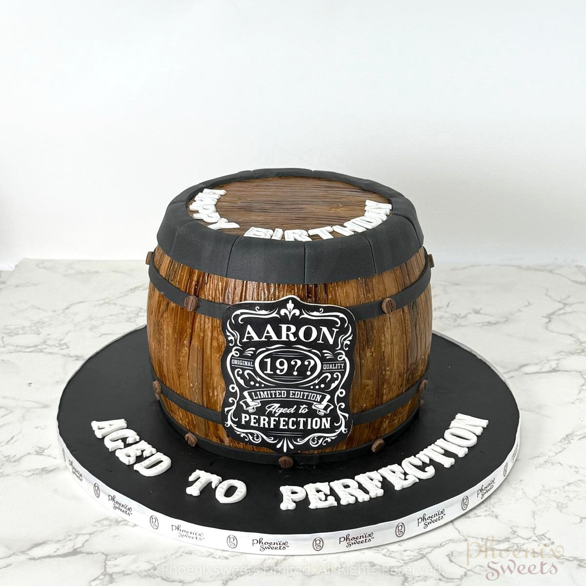 Fondant Cake - Barrel of Sweetness
