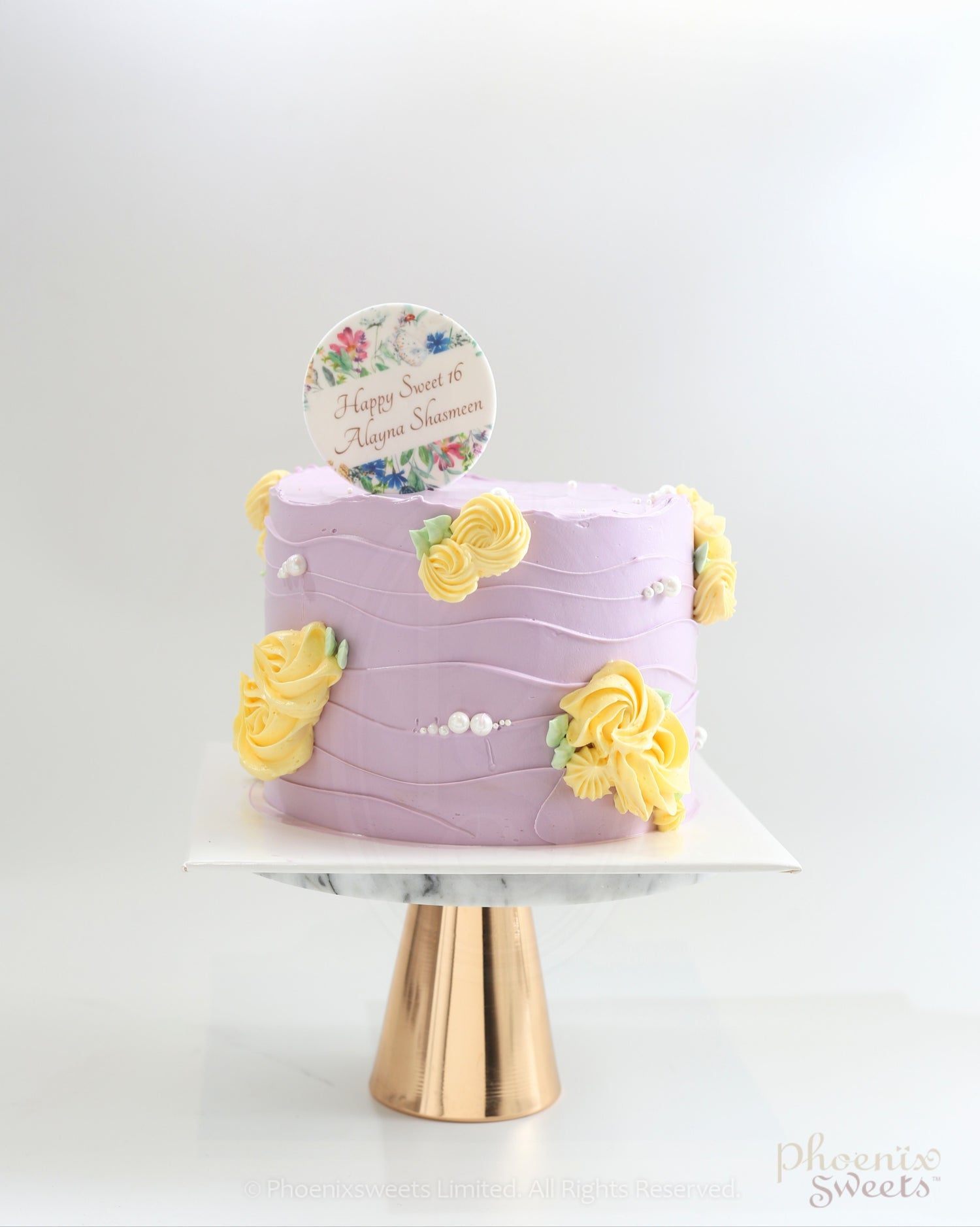 Butter Cream Cake - Swirls of Grace Cake