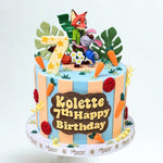 Butter Cream Cake - Character Theme Cake - Zootopia