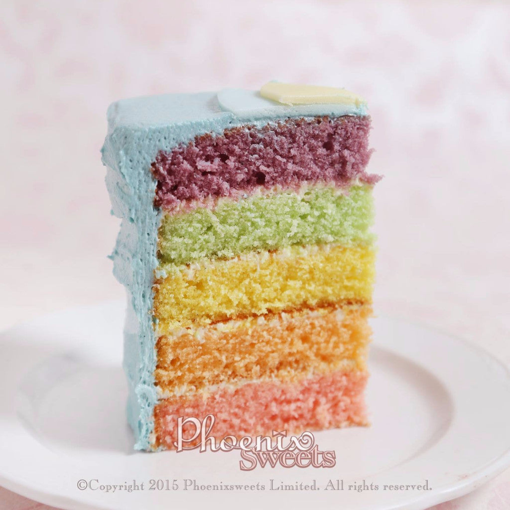 Cute Little Animal Birthday Cake for Kid's Birthday and Baby Shower 立體 生日蛋糕 3D Cake Rainbow