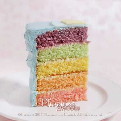 Cotton Candy Birthday Cake for Kid's Birthday and Baby Shower 立體 生日蛋糕 3D Cake Rainbow