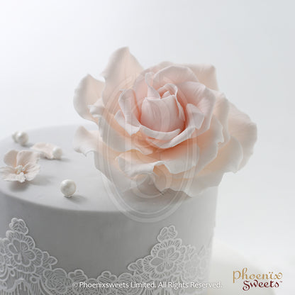 翻糖蛋糕 - Sugar Rose Cake(2層版)
