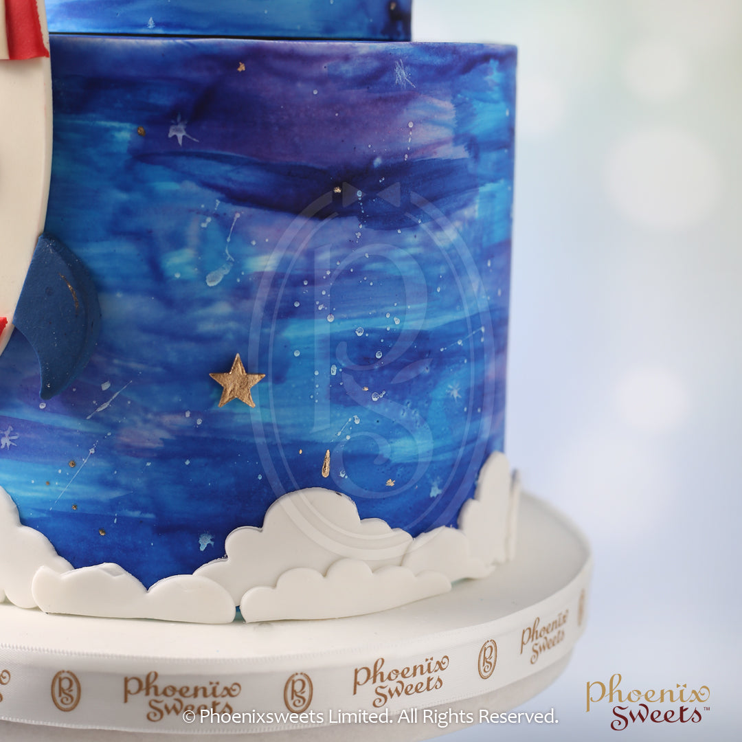 Space Rocket Cake