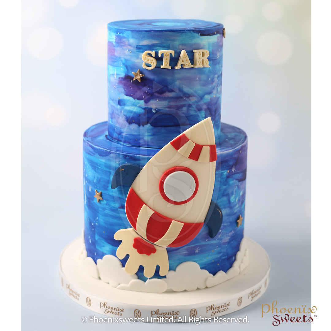 Space Rocket Cake