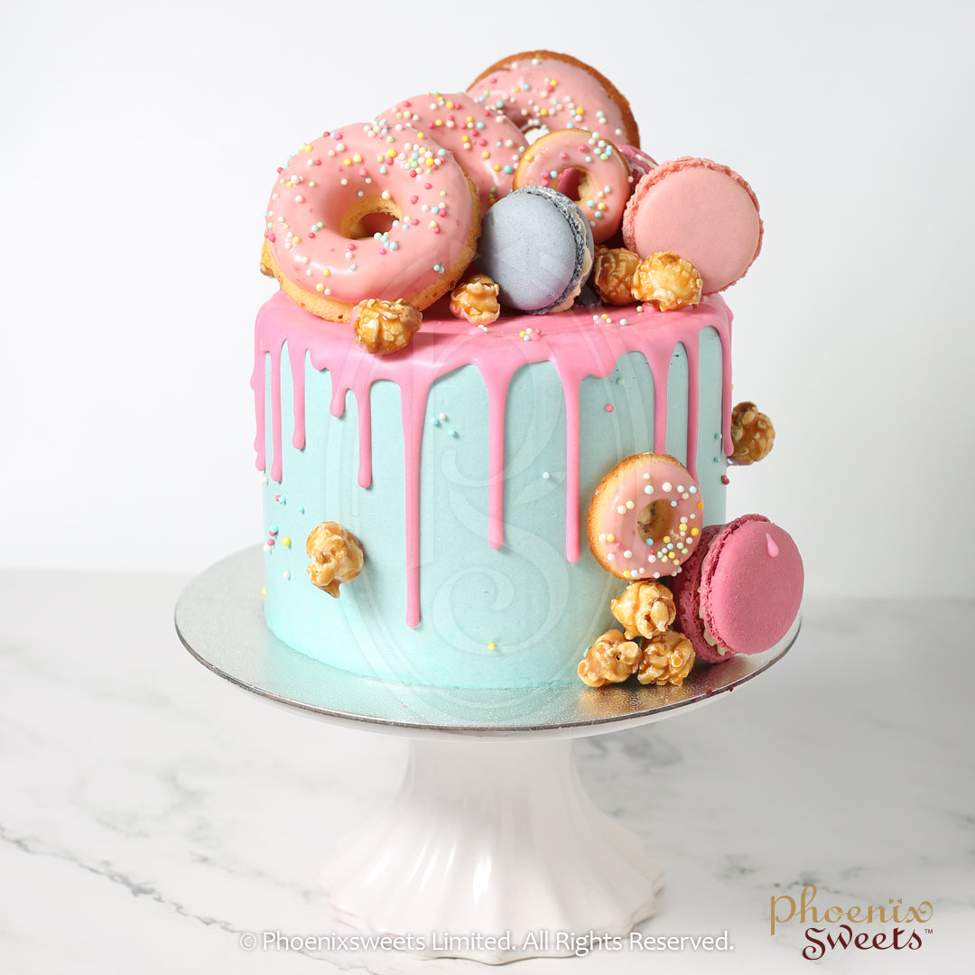 Butter Cream Cake - Colour Bomb Cake