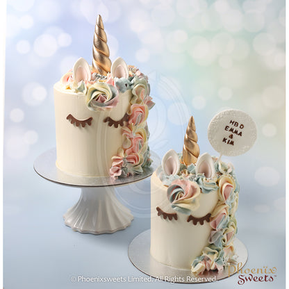 Mini Butter Cream Cake - Classic Unicorn