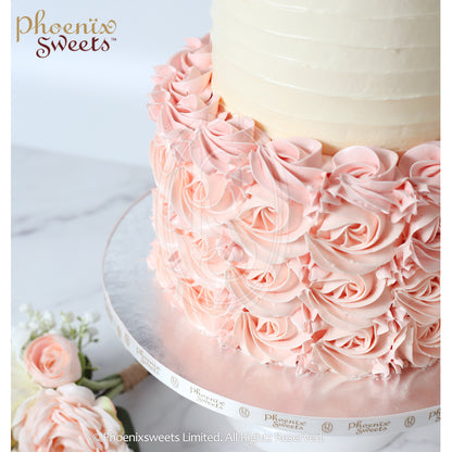 Butter Cream Cake - Rose Swirl Gown