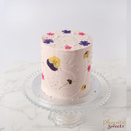 Mini Butter Cream Cake - Rose Earl Grey