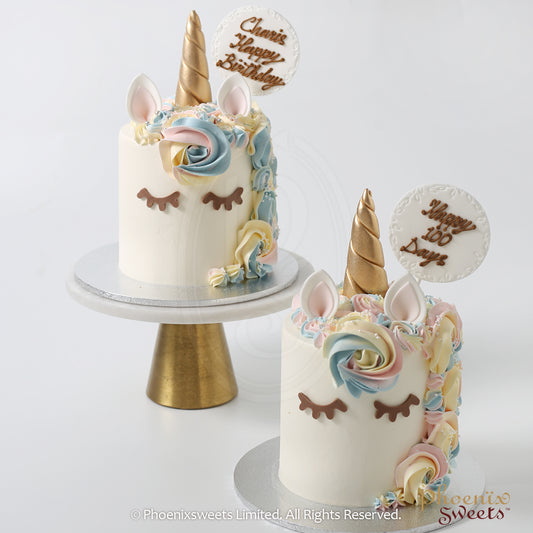 Butter Cream Cake - Classic Unicorn