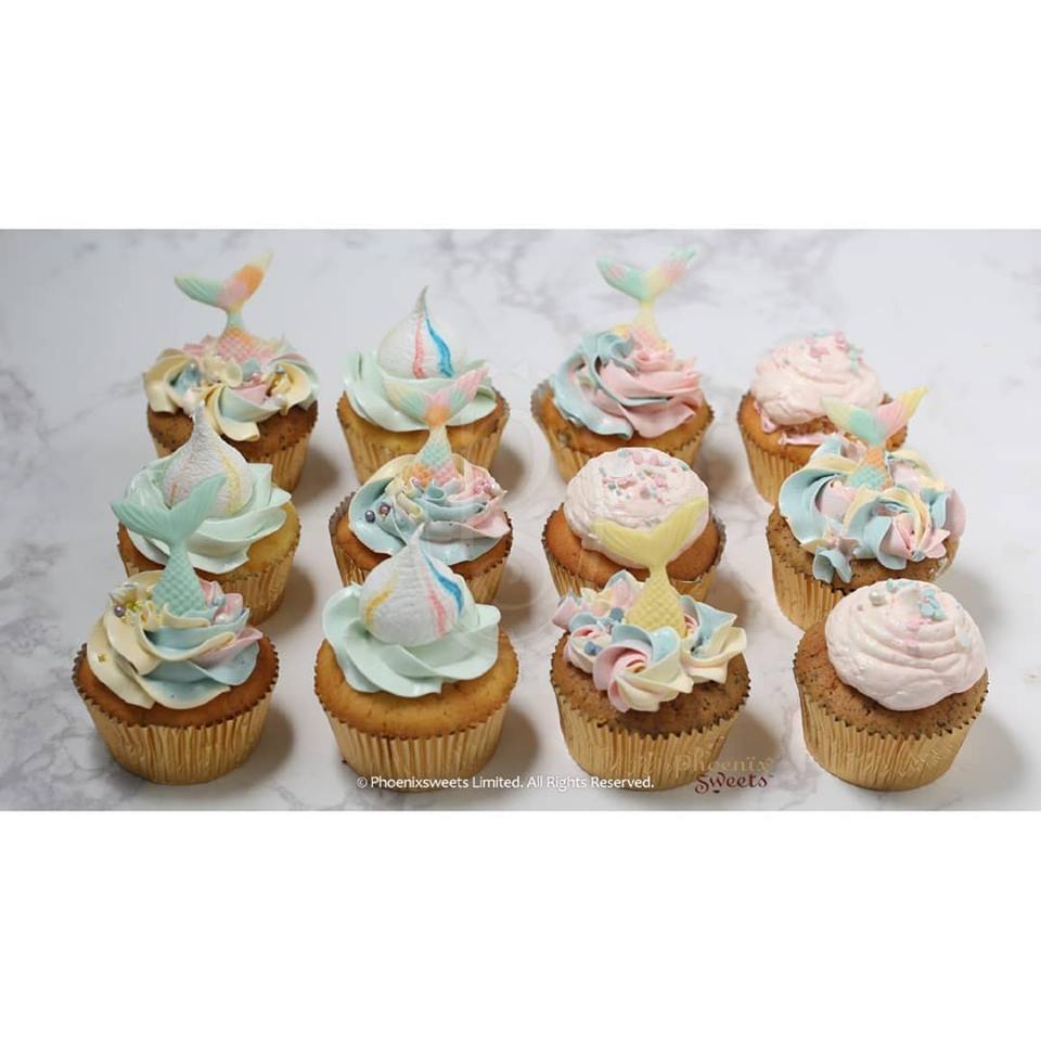 Themed Cupcake Set - Mermaid