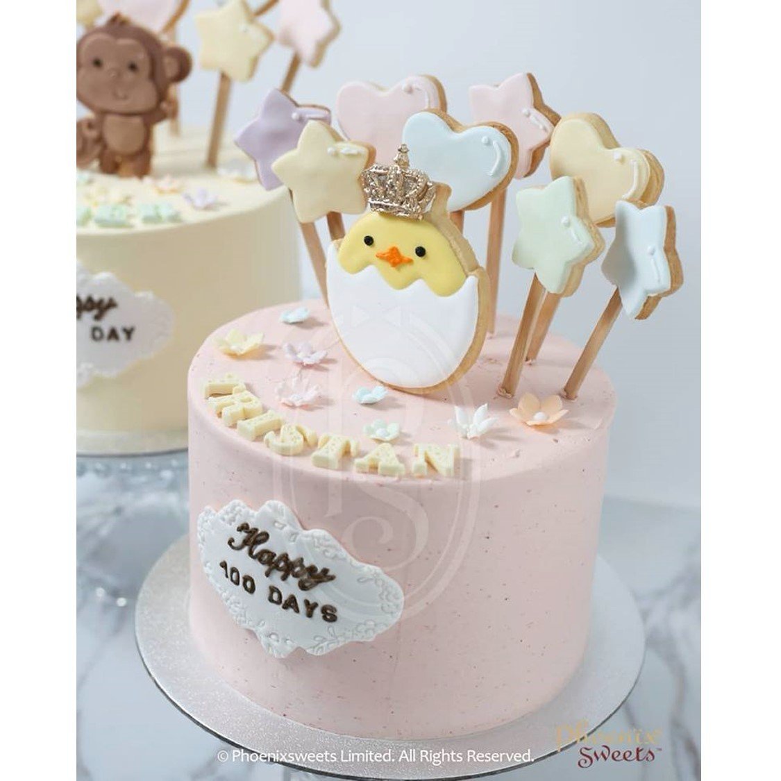 Cute Little Animal Birthday Cake for Kid's Birthday and Baby Shower 立體 生日蛋糕 3D Cake 