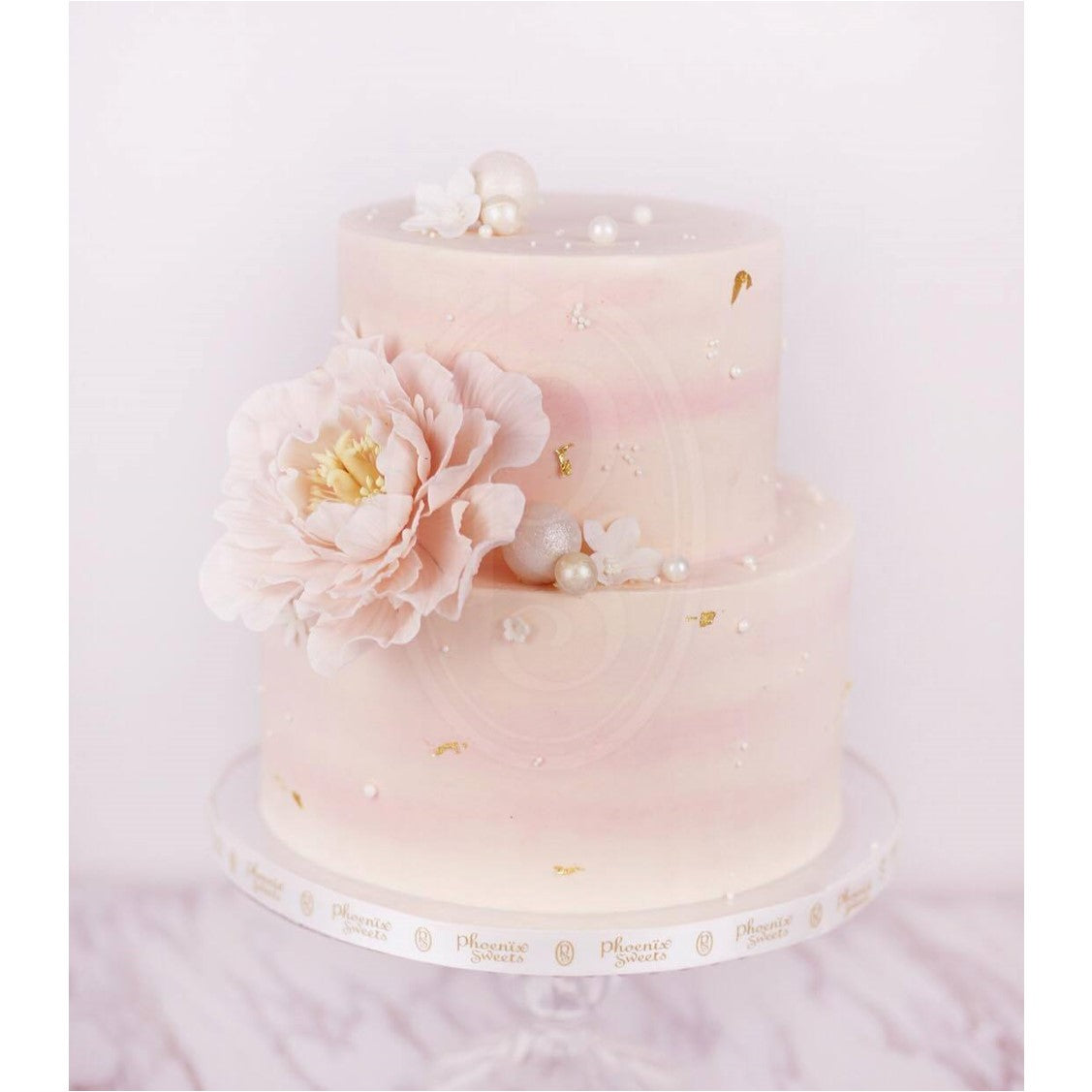 Phoenix Sweets Hong Kong Wedding Cake Peony 香港 結婚 蛋糕