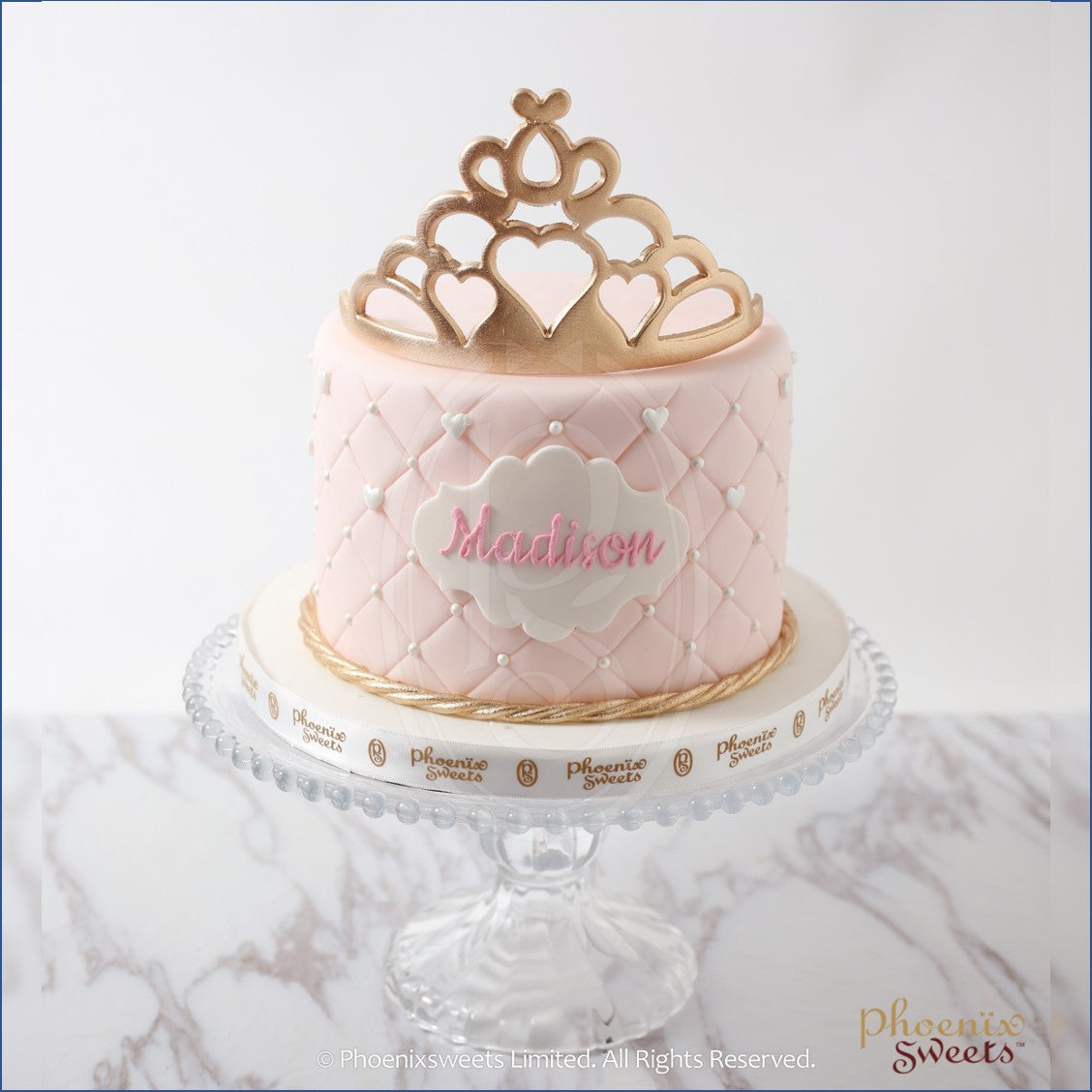 Phoenix Sweets 即時訂購公主蛋糕 Order Princess Cake Online Birthday 100 Days Celebration 生日 百日宴 慶祝 
