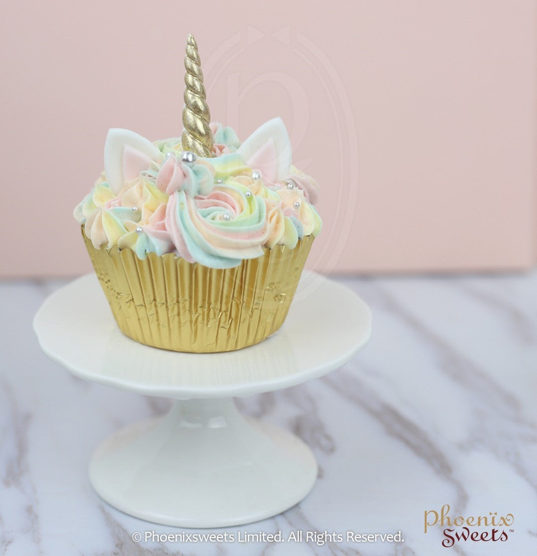 Themed Cupcake Set - Rainbow Unicorn