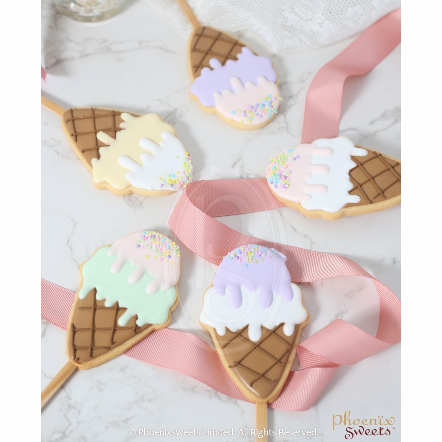 Cookie - 'Ice-Cream' on a Stick