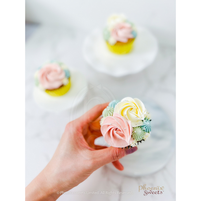 ​主題杯子蛋糕(Cupcake)套裝 - Butter Cream Flower